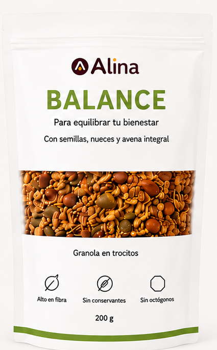 Granola ALINA Balance, línea futura